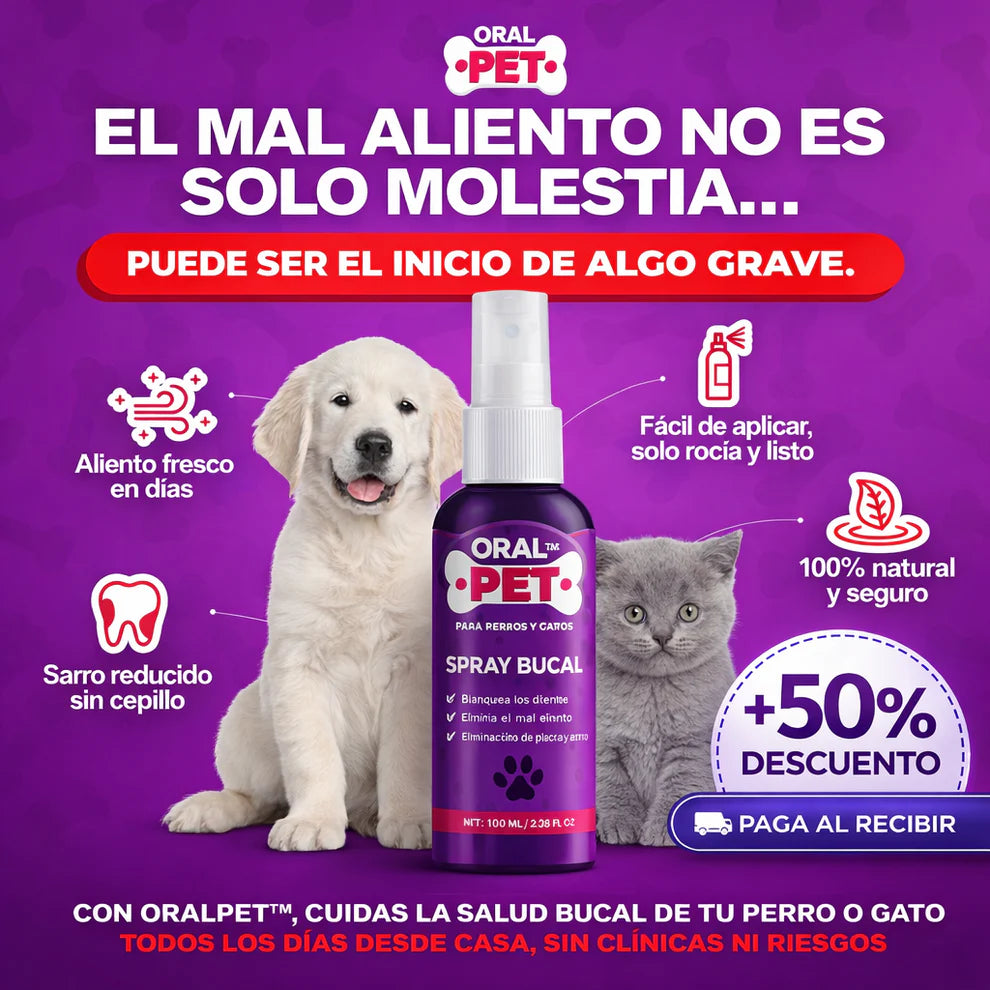 OralPet™ | Elimina el Sarro sin Cepillar